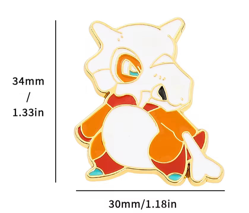 Cubone! Enamel Pin