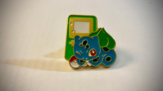 Bulbasaur! GB Enamel Pin